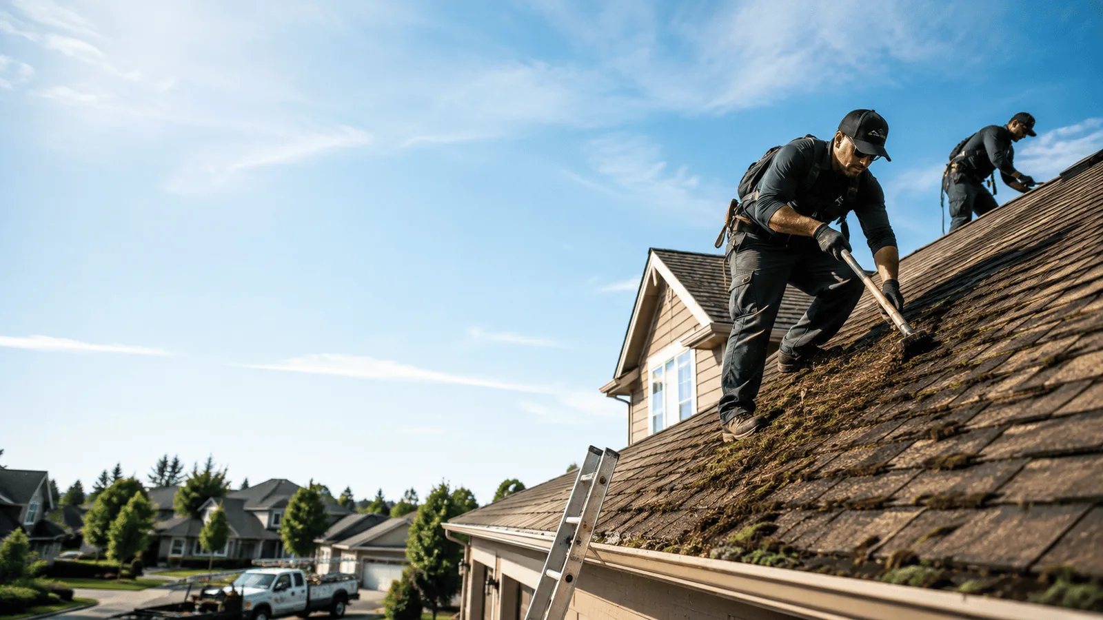Roof Moss Removal in Rhine, GA near me